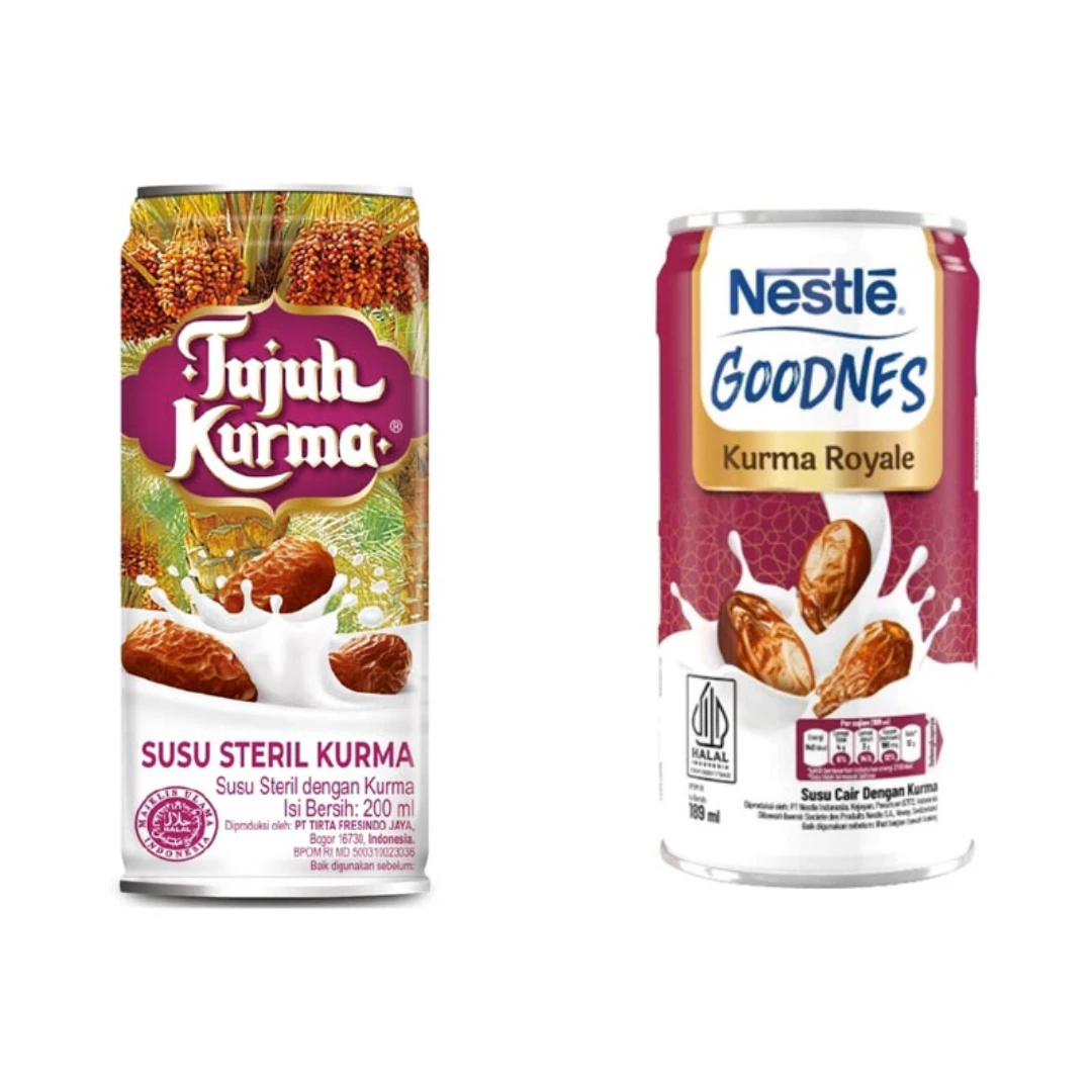 Susu Kurma Kaleng (Nestle, Tujuh Kurma)